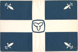 Le drapeau franco-ontarien