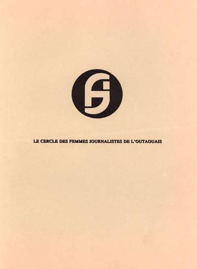 M&eacute;moire du Cercle des femmes journalistes de l'Outaouais