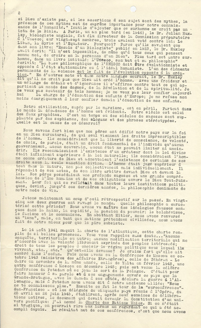 Causerie prononc&eacute;e par le Richelieu Ernest Dufour, 1948