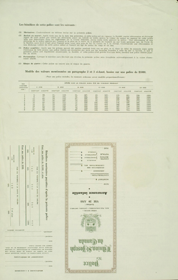 Polices d'assurance