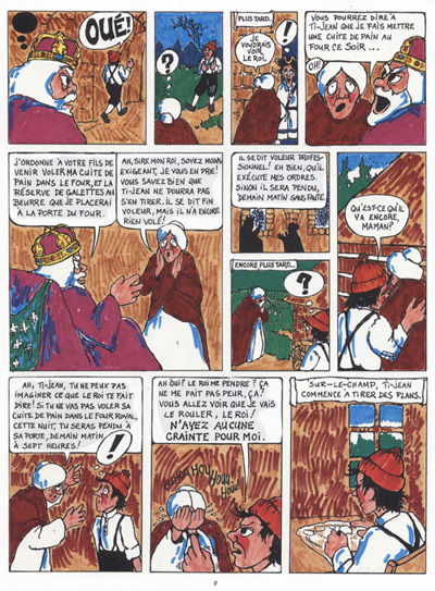 Extrait de Ti-Jean fin voleur