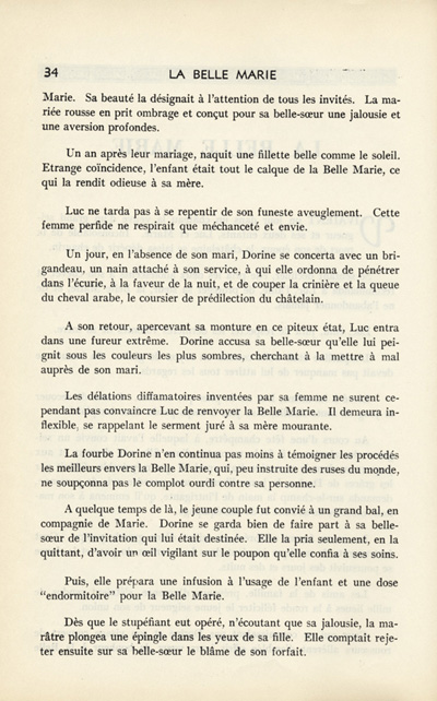 &laquo; La Belle Marie &raquo;