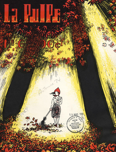 La Pulpe, page couverture du sixi&egrave;me num&eacute;ro