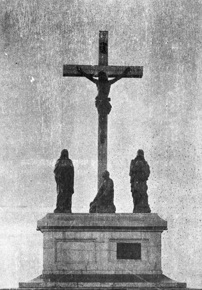 Sc&egrave;ne du calvaire au cimeti&egrave;re